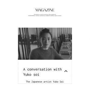 Yuko Soi / DustandSoul / Magazine / 草井裕子 / 抽象画　/ インテリアデザイン